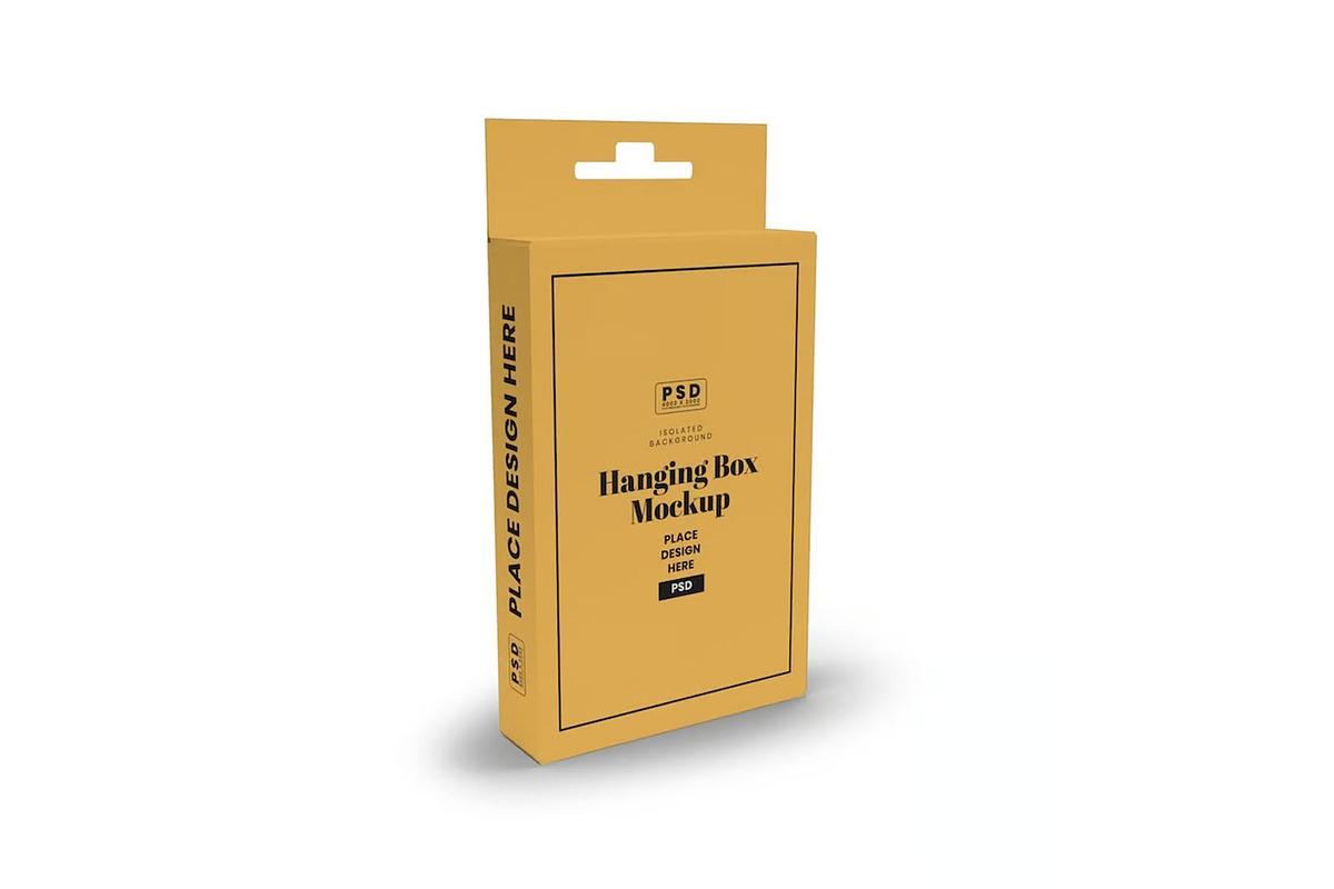 Hanging Box Mockup Template, an Advertising Mockup by DesignRushMarket (Photo 6 of 6)