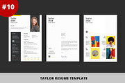 Resume Template Bundle - Vol 04, a Resume Template by Nina Shaw (Thumbnail 11 of 12)