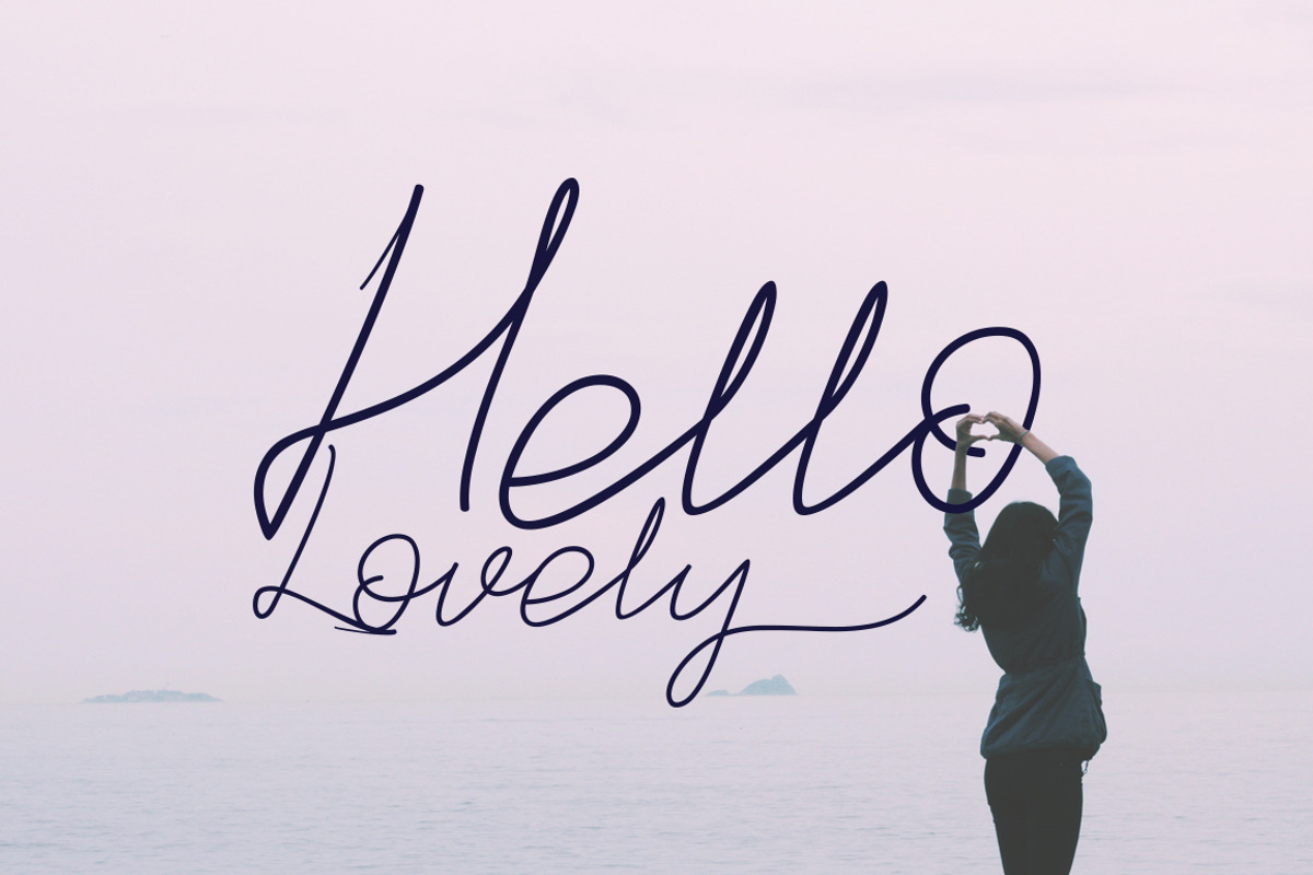 Stylish Script preview 4
