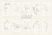 Vines Abstract Watercolor Clipart, a Decorative Illustration by whiteheartdesign (Thumbnail 5 of 9)