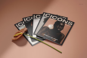 8.5x11 Magazine Mockup Set, a Books & Magazine Mockup by creatsy5 (Thumbnail 8 of 15)