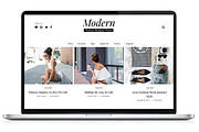 Modern-Wordpress Blog Theme, a WordPress Template by bthemez (Thumbnail 1 of 4)