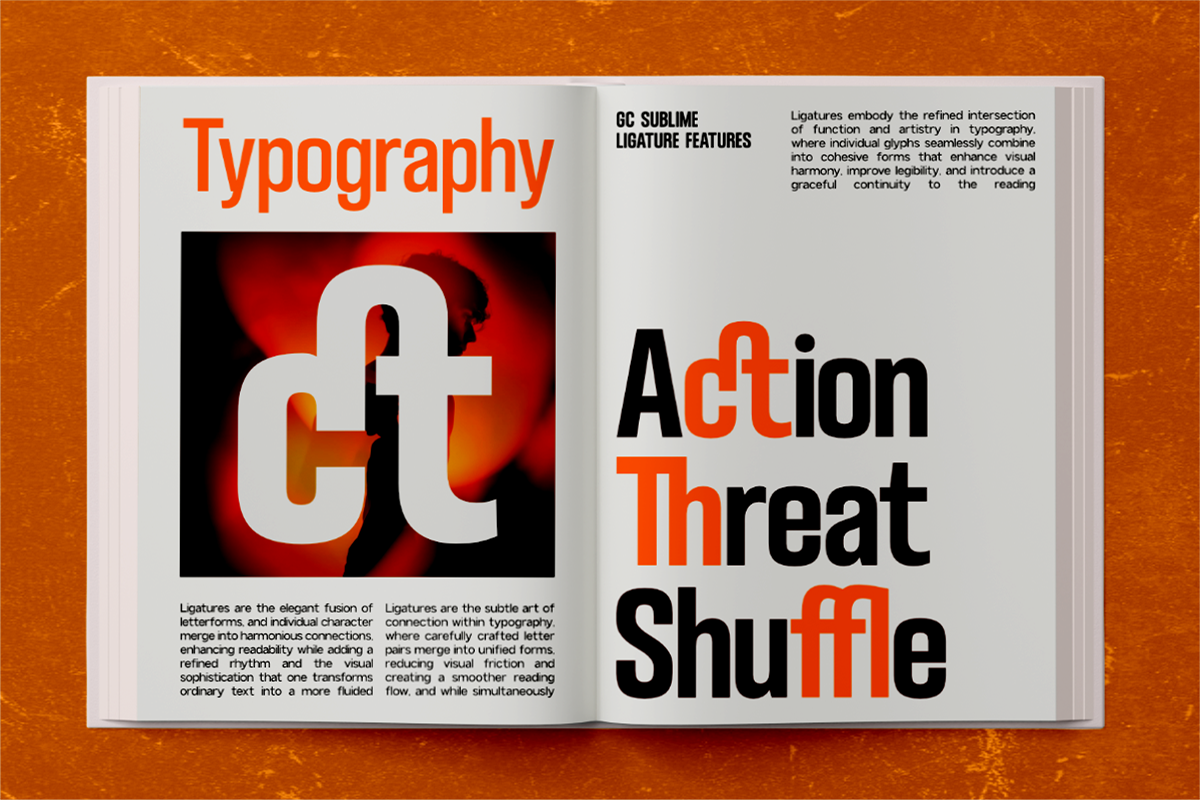 GC Sublime - Modern Condensed Sans, a Sans Serif Font by Glyphonic (Photo 13 of 15)