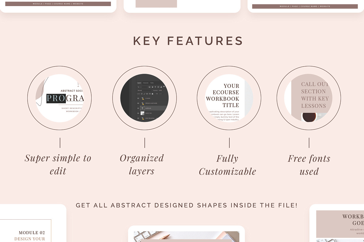 INSTAGRAM E-COURSE FOR COACH, a Social Media Template by Typography Prime (Photo 3 of 11)