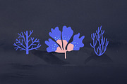 Underwater Fishes & Shells Elements, an Object Graphic by Parisa-Artstudio (Thumbnail 5 of 5)