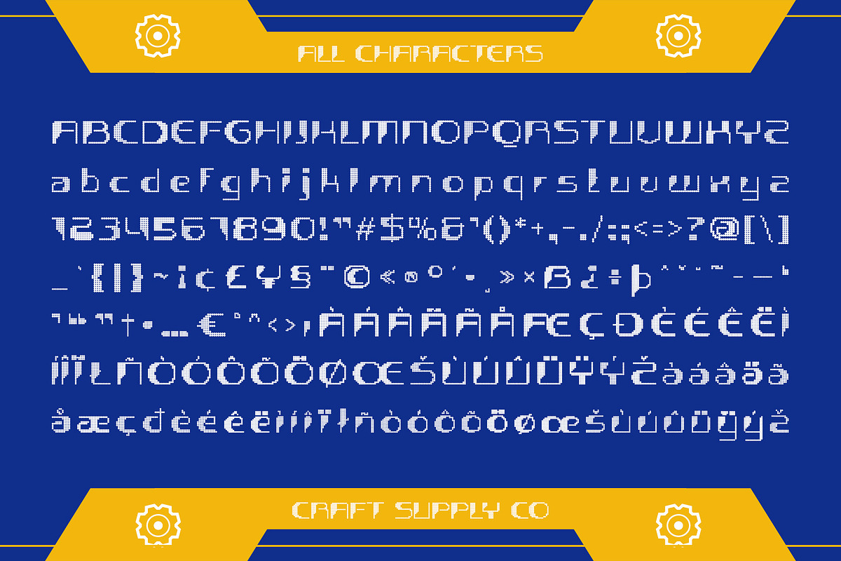 Alavine Disco, a Sans Serif Font by Craft Supply Co. (Photo 8 of 8)