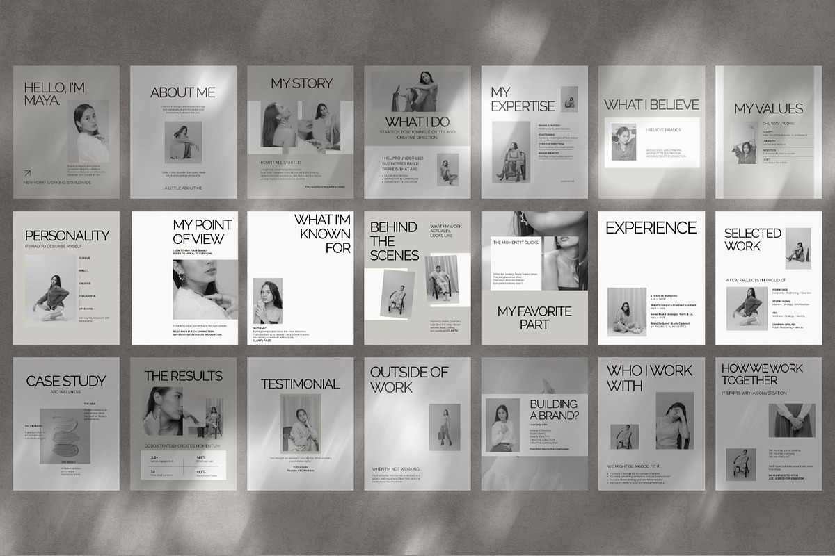 Personal Brand Content Kit, a Social Media Template by ShowUp! Studio (Photo 8 of 8)