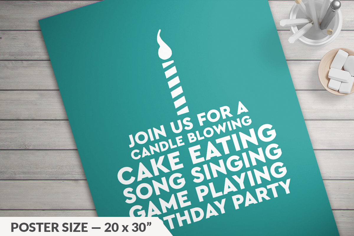 Birthday Invitations, an Invitation Template by Designs by Justin Lynch (Photo 5 of 5)