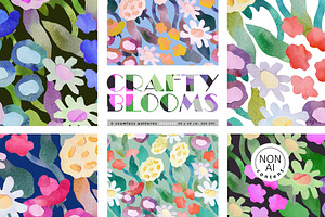 Crafty Blooms. Patterns