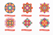 Diwali Rangoli Elements Set, an UI Kit Template by peterdraw (Thumbnail 5 of 6)