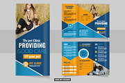 Pet Care Tri-Fold Brochure, a Brochure Template by Tanuart (Thumbnail 2 of 2)