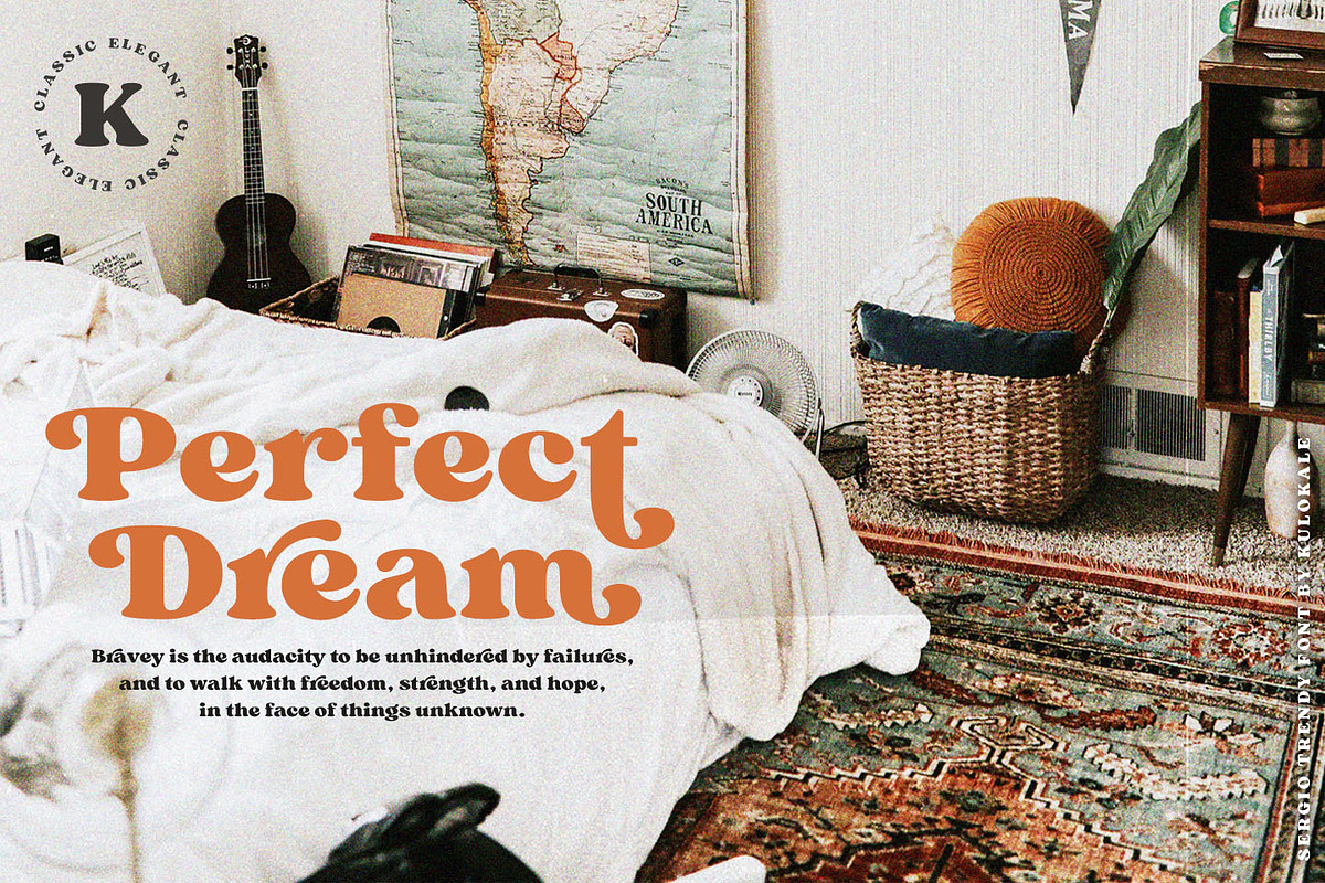Sergio Trendy - Modern Serif Font preview 5