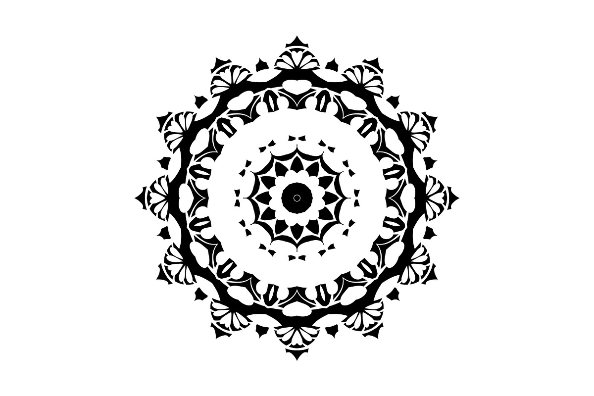 Artistic Mandala Vector Collection, a Decorative Illustration by NJ Himel (Photo 3 of 101)