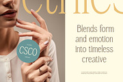CS Sione – Condensed Font, a Serif Font by Craft Supply Co. (Thumbnail 3 of 8)