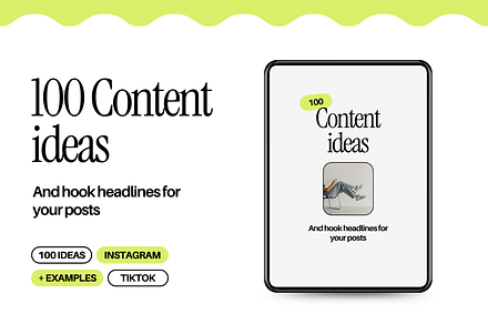 100 Content Ideas for Social Media