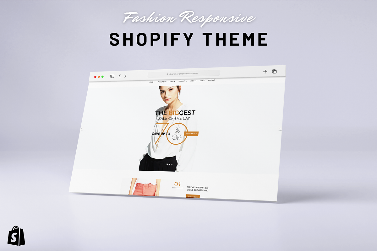 Responsive Fashion Shopify Theme, a Templates & Theme by Kay Designs (Photo 1 of 5)