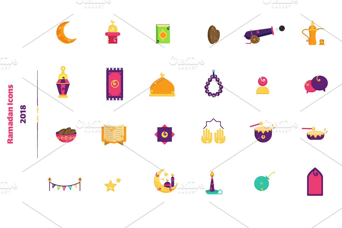 Ramadan New Collection 2018, a Decorative Illustration by UX Monster (Photo 5 of 16)