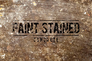 20 Stained Concrete Textures/Brushes, a Texture Graphic by WeGraphics (Thumbnail 2 of 6)