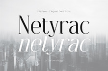 Netyrac – Elegant Font