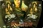 Afro Beat Night Club Flyer, a Flyer Template by regalDRAW (Thumbnail 1 of 3)