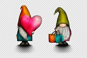 Hand Drawn Cute Gnomes Isolated, a Decorative Illustration by BazziBa♥ (Thumbnail 3 of 3)