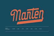 Parten, a Script Font by A.Budianto (Thumbnail 8 of 9)