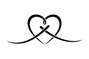 50 Infinity Heart Symbol Vector Bund, an Illustration by abu67222 (Thumbnail 39 of 51)
