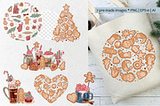 Christmas bakery collection. Vector, a Food Illustration by VaraNa Art (Thumbnail 5 of 20)