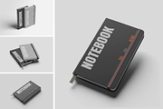 Notebook Mockup, a Books & Magazine Mockup by Getdesign (Thumbnail 1 of 5)