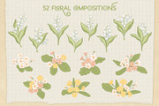 Vintage Spring Floral Patterns, a Pattern Graphic by PATTERNS etc. (Thumbnail 14 of 19)