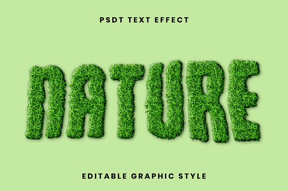 Nature Grass Text Effect preview 2