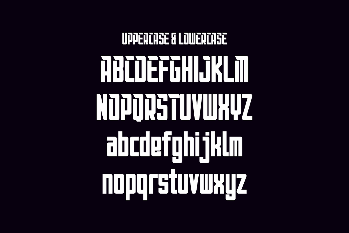 Maoser - Bold Modern Font, a Sans Serif Font by lelevien (Photo 3 of 4)