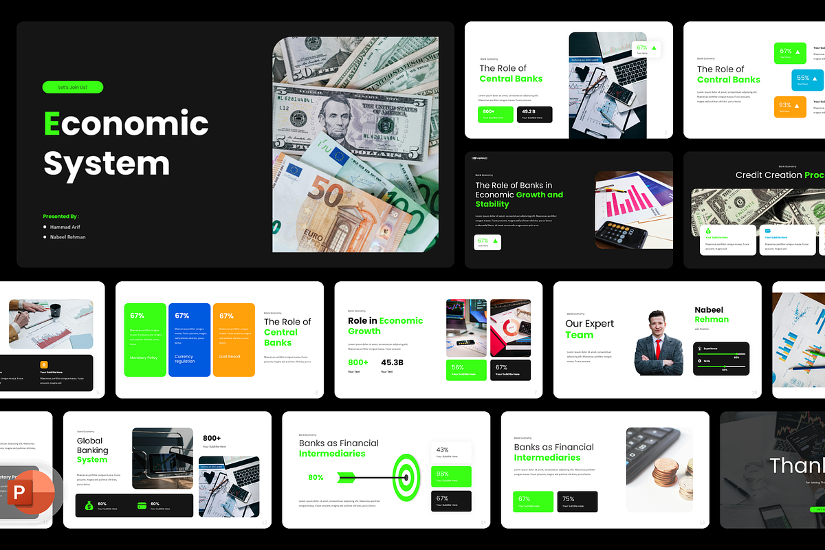 Banking & FInance Presentation, a Presentation Template by Hammad Arif (Photo 1 of 2)