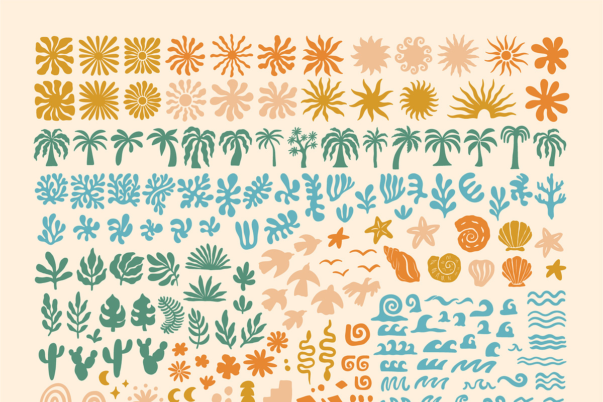 Boho Coastal Charm Summer Collection, an Object Graphic by Yamurchik (Photo 13 of 14)