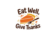 Thanksgiving Celebration Design, an Object Graphic by balal (Thumbnail 3 of 3)