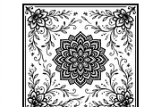 50 Elegant Floral Ornament Bundle, a Decorative Illustration by Amazin_art (Thumbnail 10 of 42)