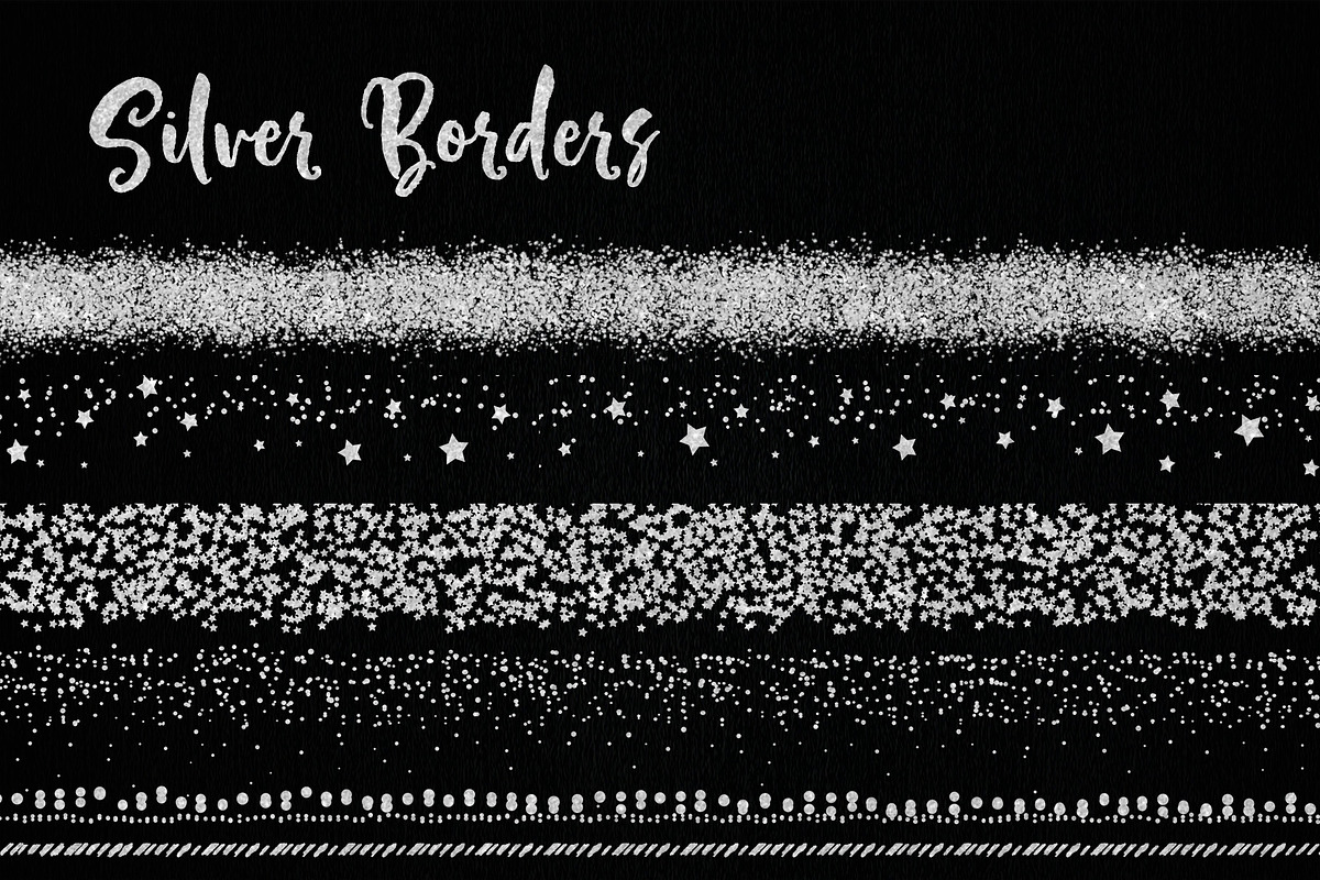 Glitter Photo Overlay Frames Borders, a Texture Graphic by Nifty Template Studio (Photo 7 of 12)