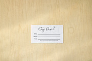 Simple 2x3.5 Place Card Mockup, a Print Template by ILLONA GRAPHICS (Thumbnail 2 of 6)