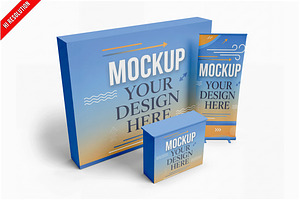 Trade Show Exhibition Booth Set PSD, an Advertising Mockup by Bruno's Shop