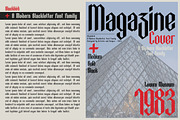 Blackbird - Blackletter font family, a Blackletter Font by Artistic & Unique (Thumbnail 9 of 16)