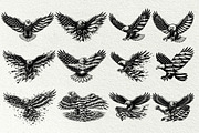 Patriotic Eagle Flag Graphics, a Seasonal Illustration by DENIDigitalArtSudio (Thumbnail 5 of 9)