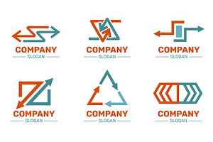 Arrow switch logos. Exchange icons, an Object Illustration by YummyBuum