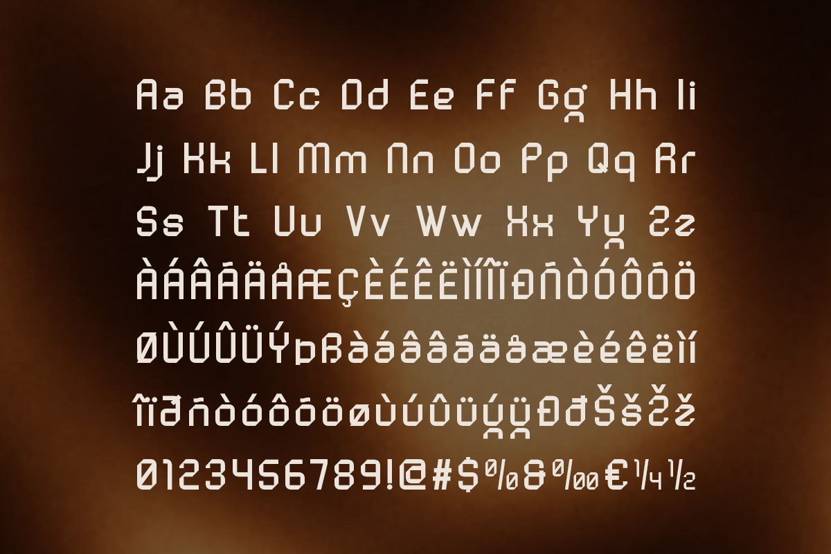 Qago - Geometric Corporate Font, a Sans Serif Font by Pandeka Studio (Photo 9 of 9)