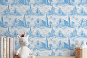 Easter Toile Seamless Patterns, a Pattern Graphic by Olya Creative (Thumbnail 11 of 14)