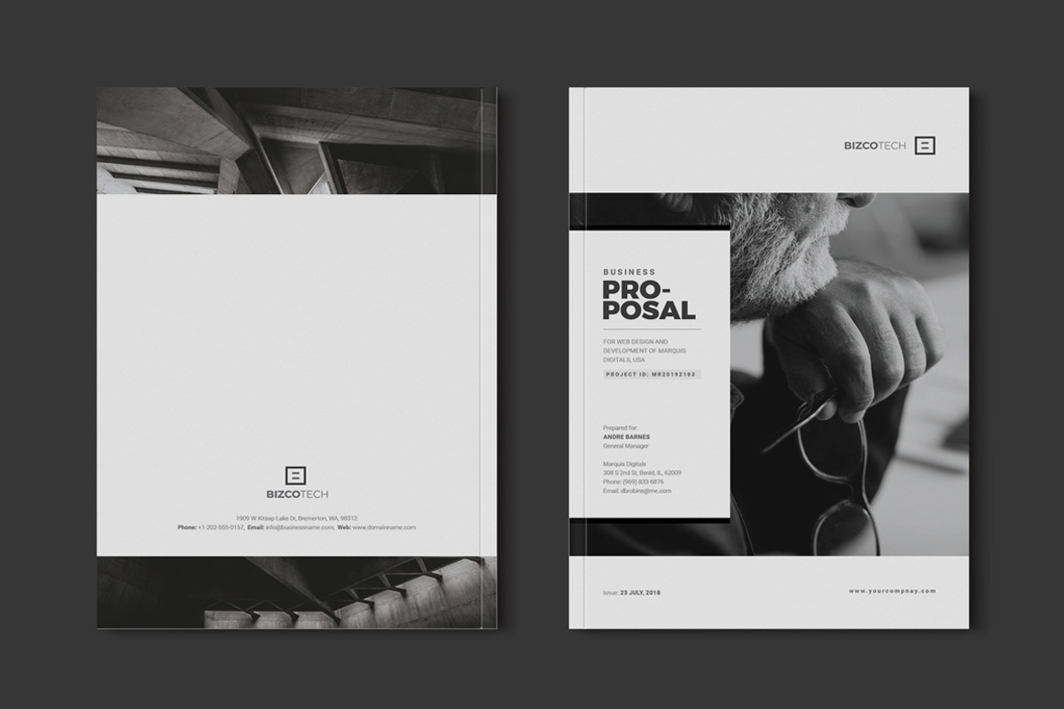 Business Proposal, a Brochure Template by DesignJanala (Photo 10 of 10)