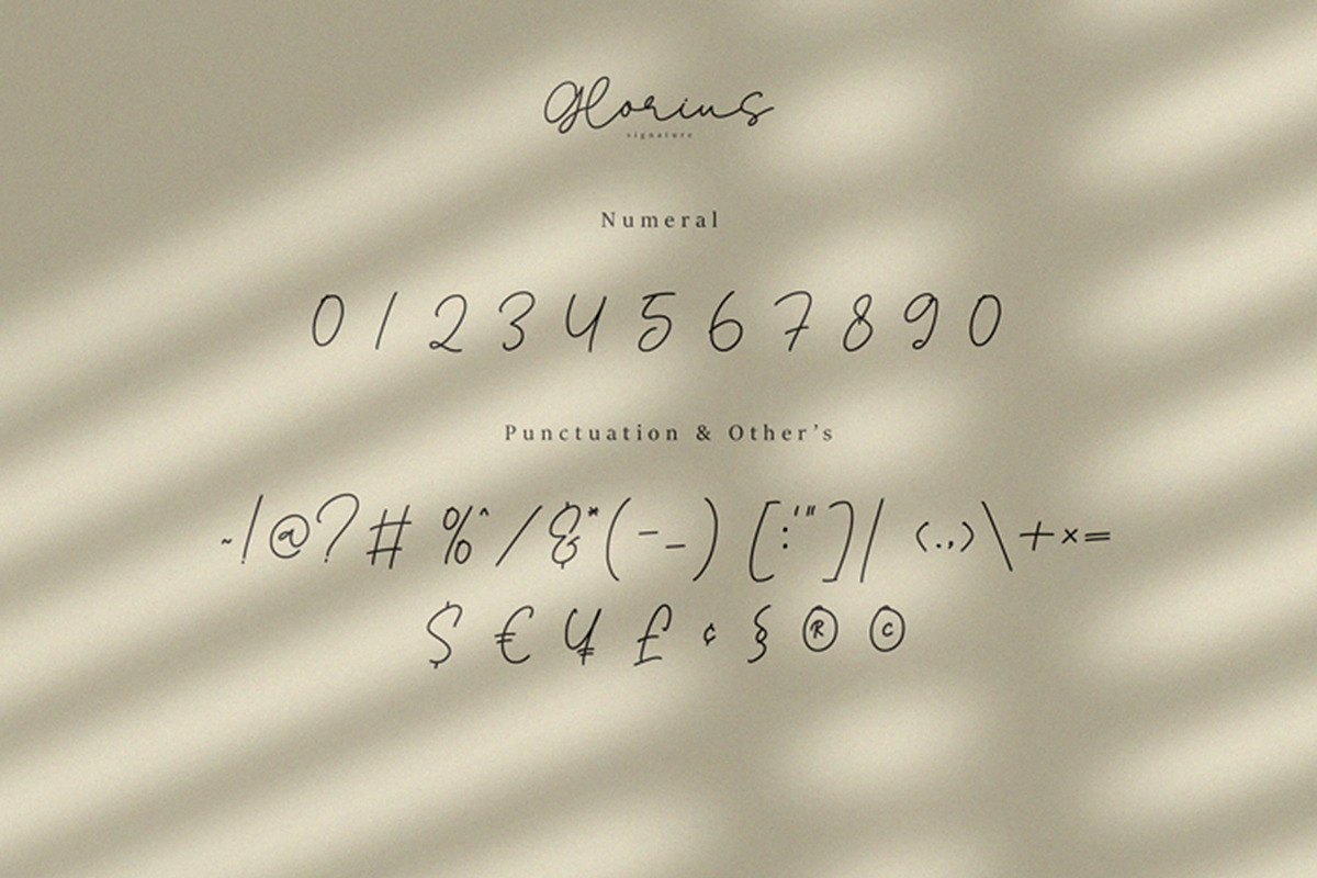 Glorius - Signature Font, a Script Font by Krakenbox Studio (Photo 11 of 13)