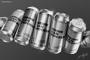 4PSD Drink Can Mockup - 16oz / 473ml, a Packaging Mockup by Grid&Glow (Thumbnail 2 of 8)
