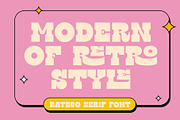 Ratego Vintage Slab Serif Font, a Serif Font by RantautypeStudio (Thumbnail 8 of 15)