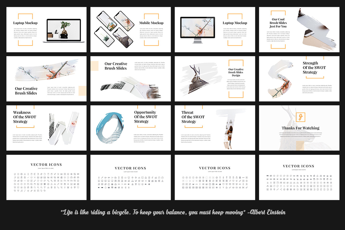 Grafico - Creative Keynote, a Presentation Template by desvibes (Photo 5 of 5)