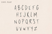 Chimera // A Carefree Font, a Script Font by Megs Lang (Thumbnail 5 of 9)